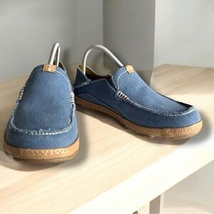 Men’s Blue Canvas Slip-on‎ GBX Loafer